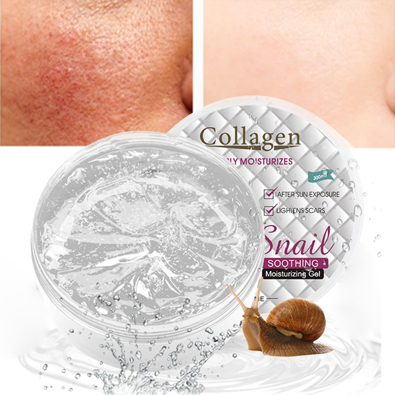 Snail Cream Gel - Crema Facial en Gel Antiarrugas, Antienvejecimiento,
