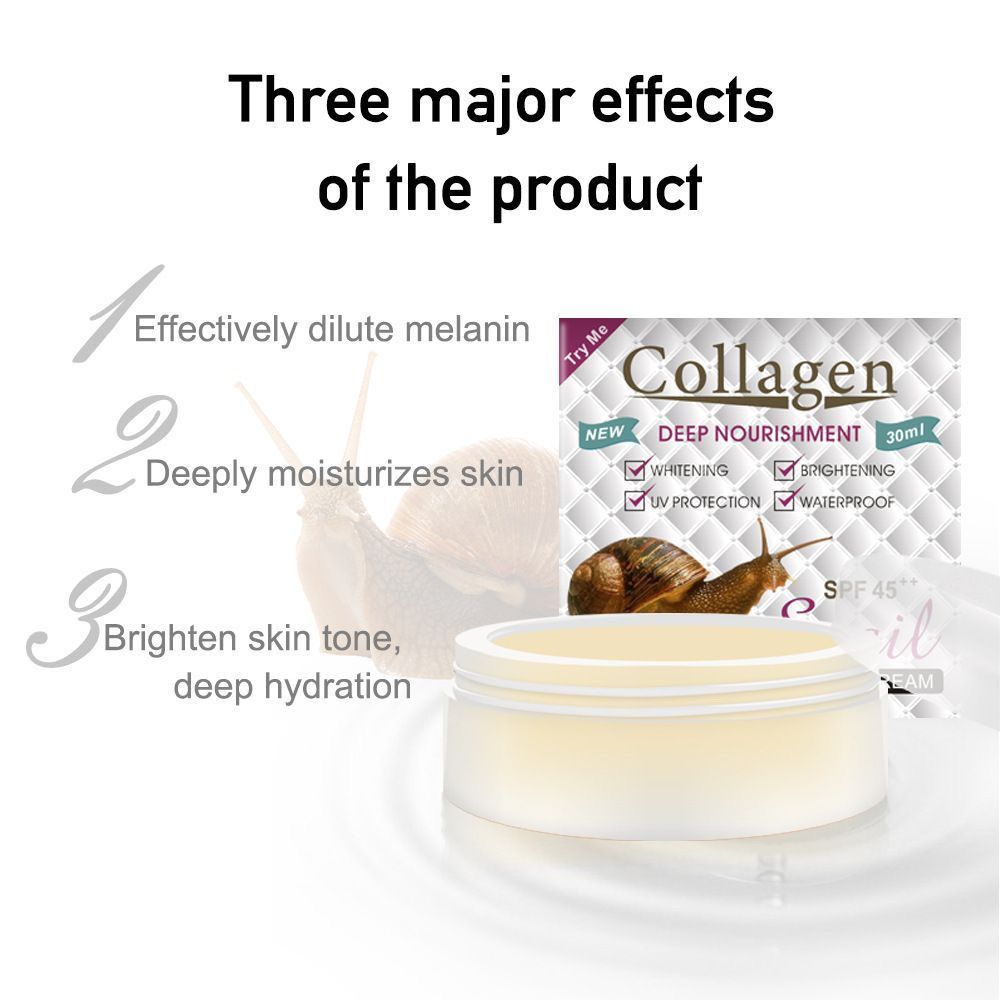 Snail Cream Gel - Crema de Belleza con Colágeno de