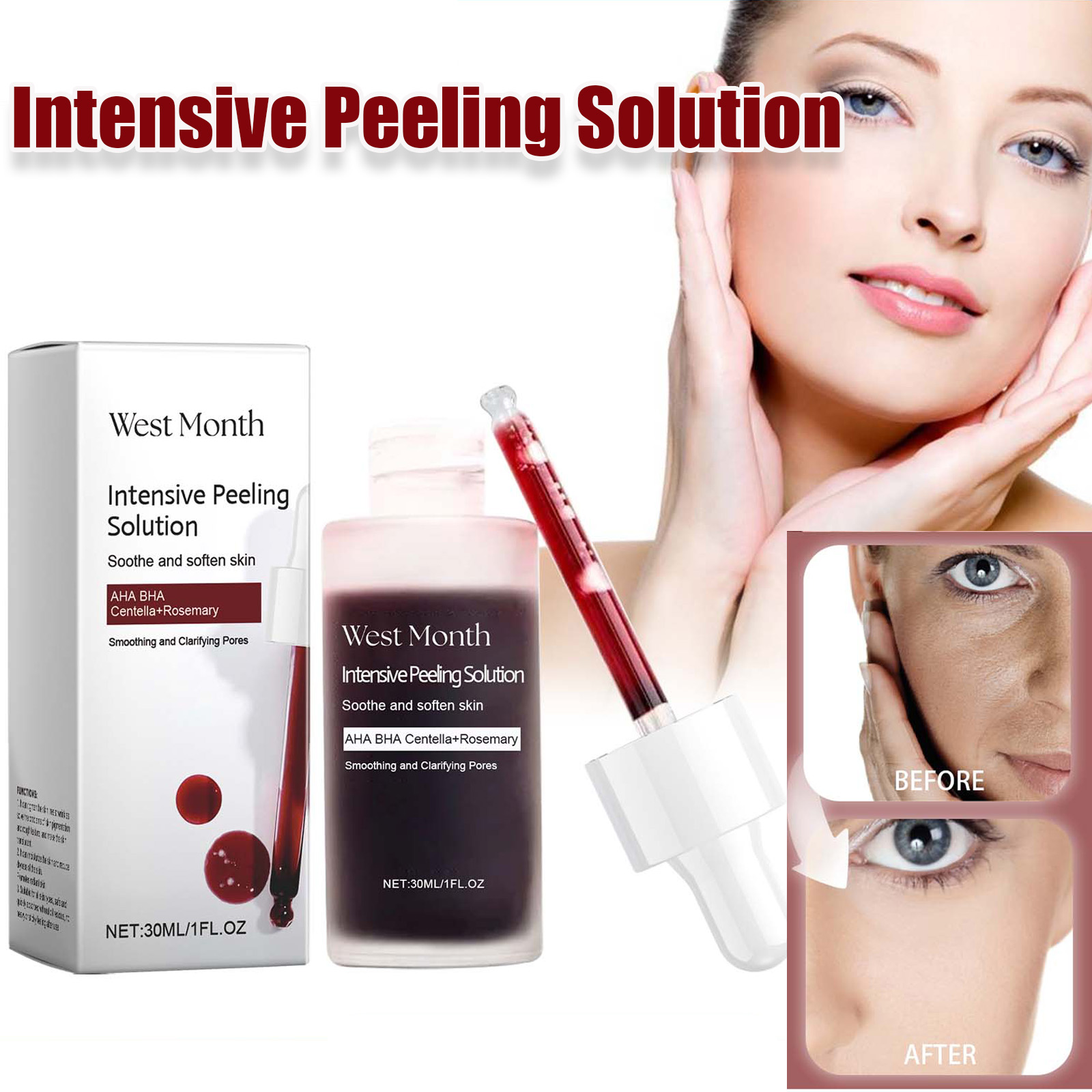 Salicylic Acid Cleanser - Suero Facial exfoliante antiacné, iluminador, exfoliante,