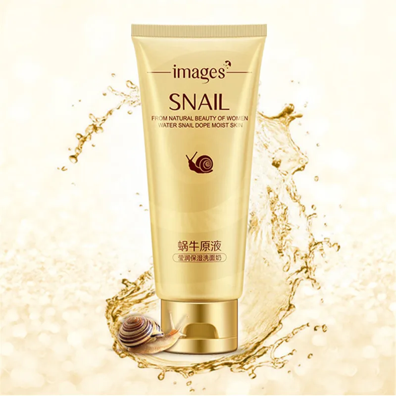Snail Cream Gel - IMÁGENES Esquicia de Caracol Gel Limpiador