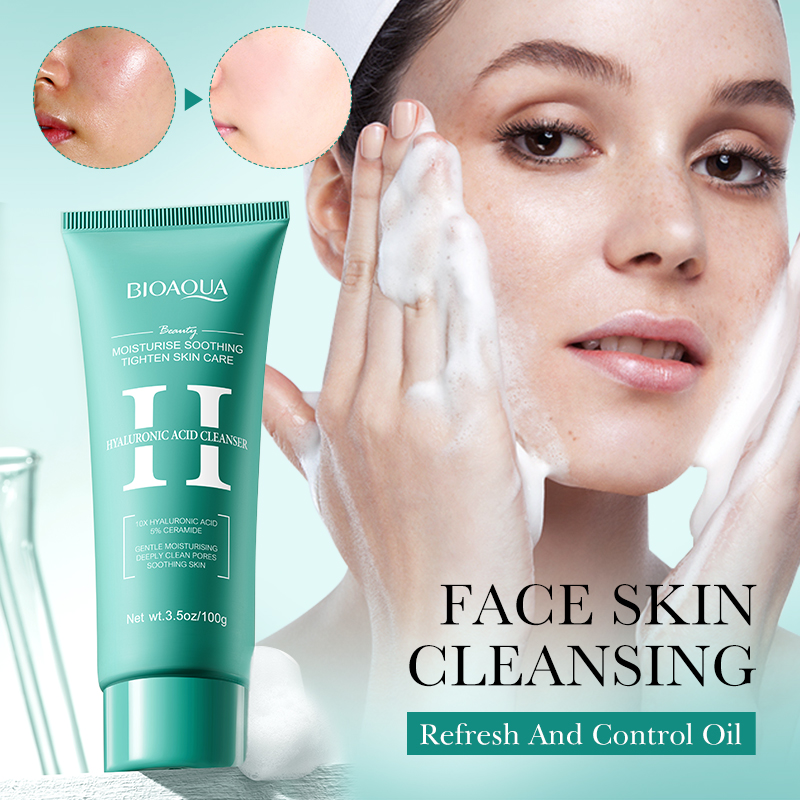 Salicylic Acid Cleanser - Limpiador Facial de ácido hialurónico BIOAQUA,