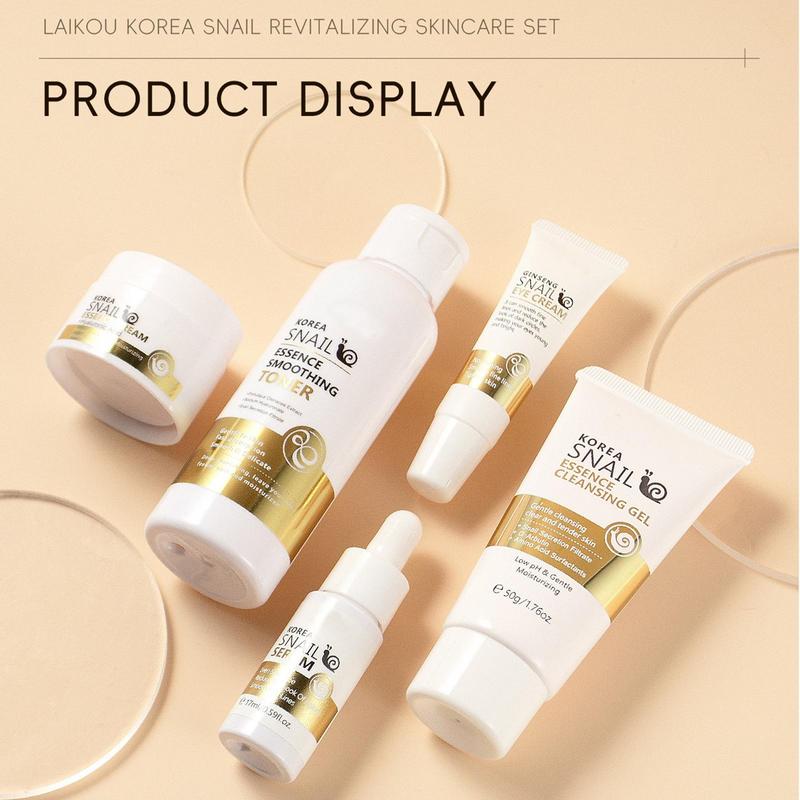 Kit de cuidado de la piel con  - Snail Cream Gel reseña y precio