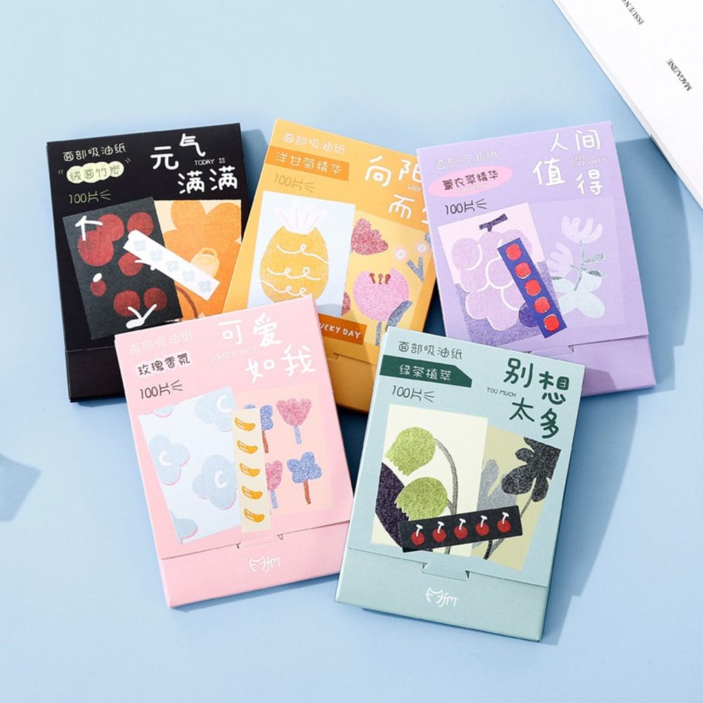 100 Piezas de Papel Absorbente - Skincare Oil Control reseña y precio