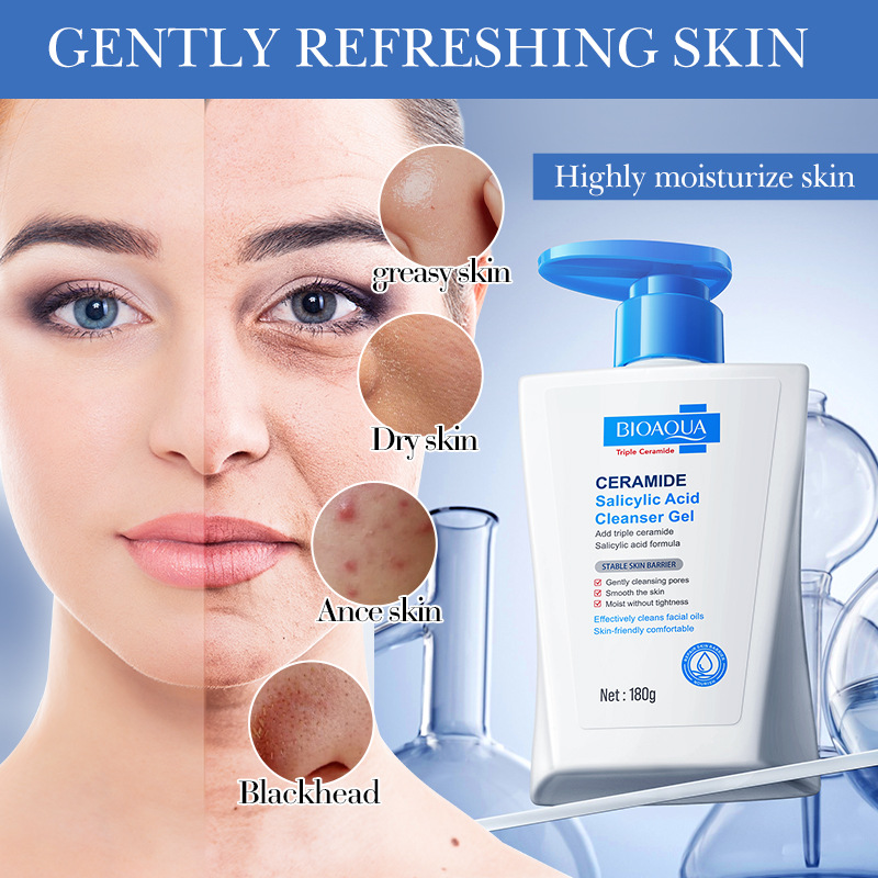Gel Limpiador con Ceramida y Á - Salicylic Acid Cleanser reseña y precio