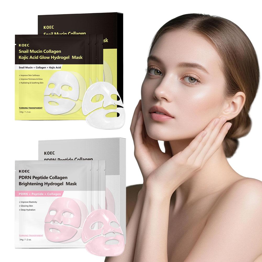 Mascarilla Facial de Hidrogel  - Snail Cream Gel reseña y precio