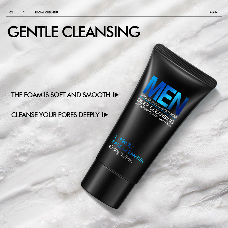 LAIKOU-limpiador Facial para h - Salicylic Acid Cleanser reseña y precio