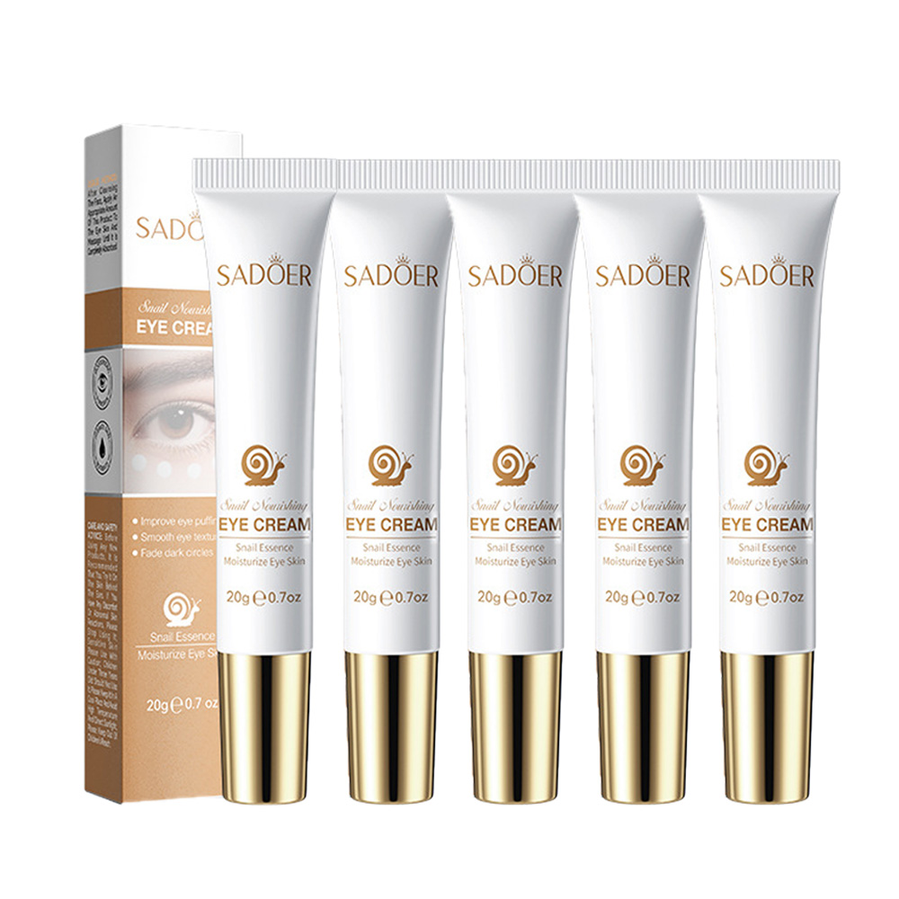 SADOER-crema para ojos de Cara - Snail Cream Gel reseña y precio