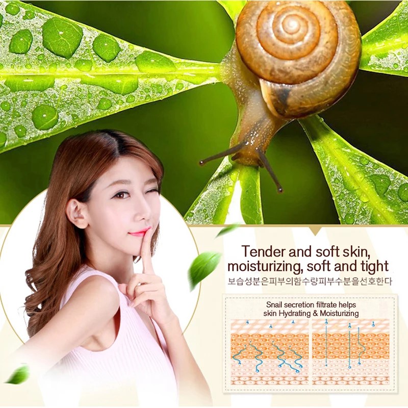 Crema de Caracol blanqueadora  - Snail Cream Gel reseña y precio