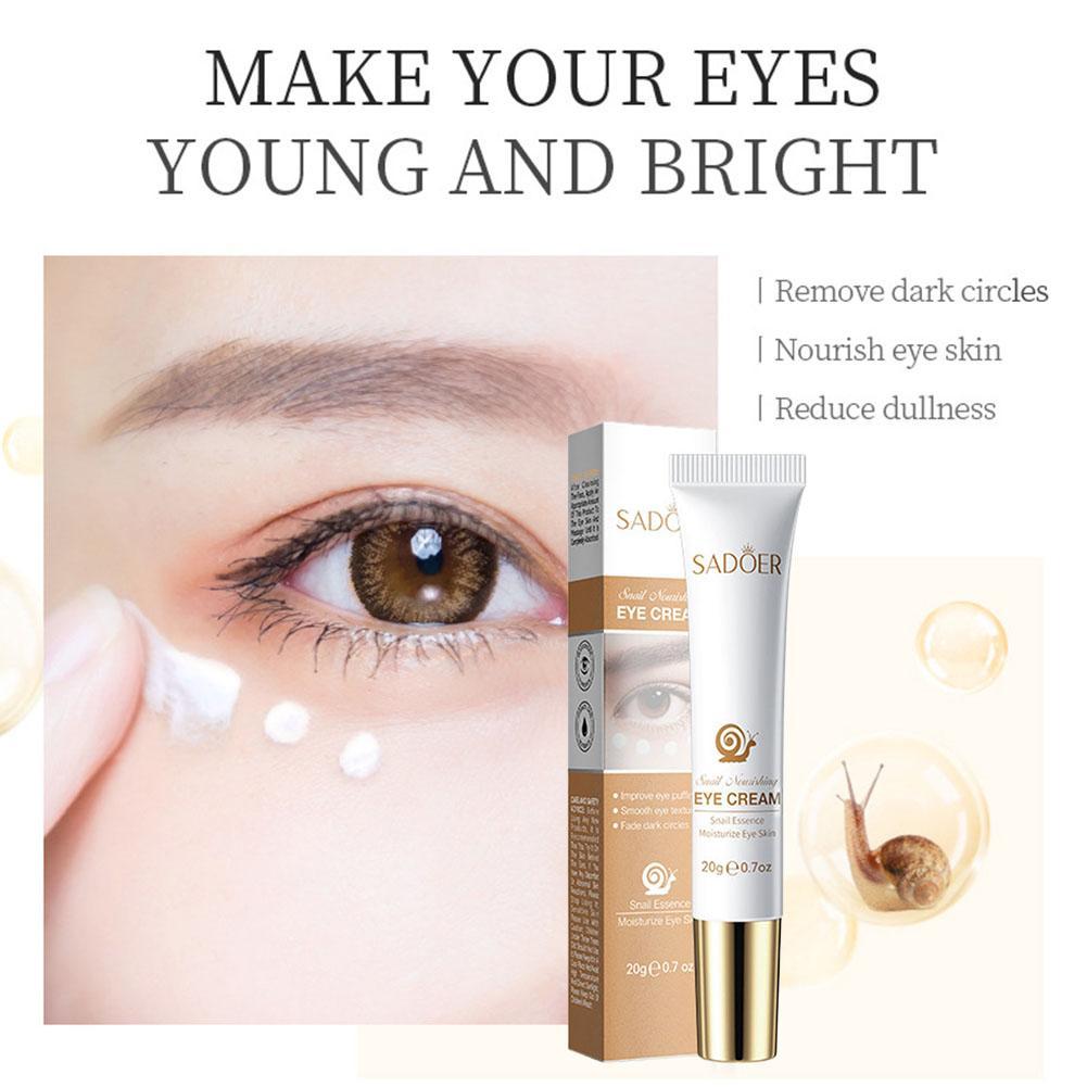 Crema para Ojos con Baba de Ca - Snail Cream Gel reseña y precio