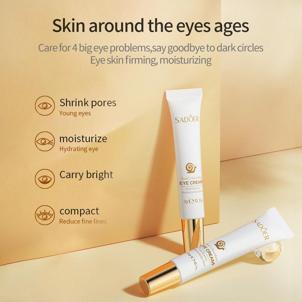 Crema para Ojos con Baba de Ca - Snail Cream Gel reseña y precio