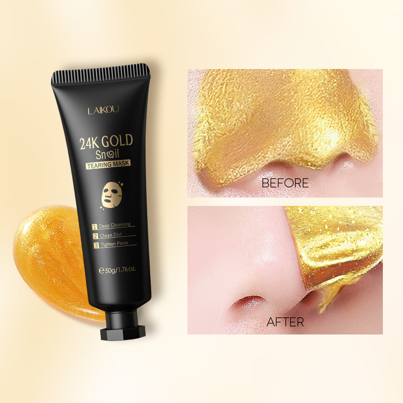 LAIKOU-mascarilla Facial exfol - Snail Cream Gel reseña y precio