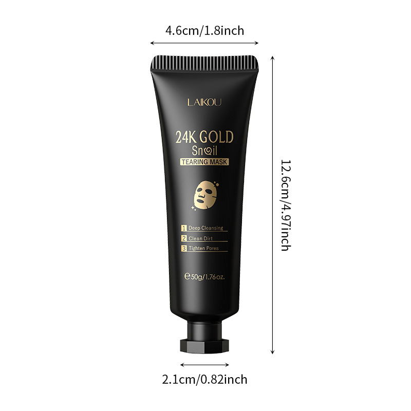 LAIKOU-mascarilla Facial exfol - Snail Cream Gel reseña y precio