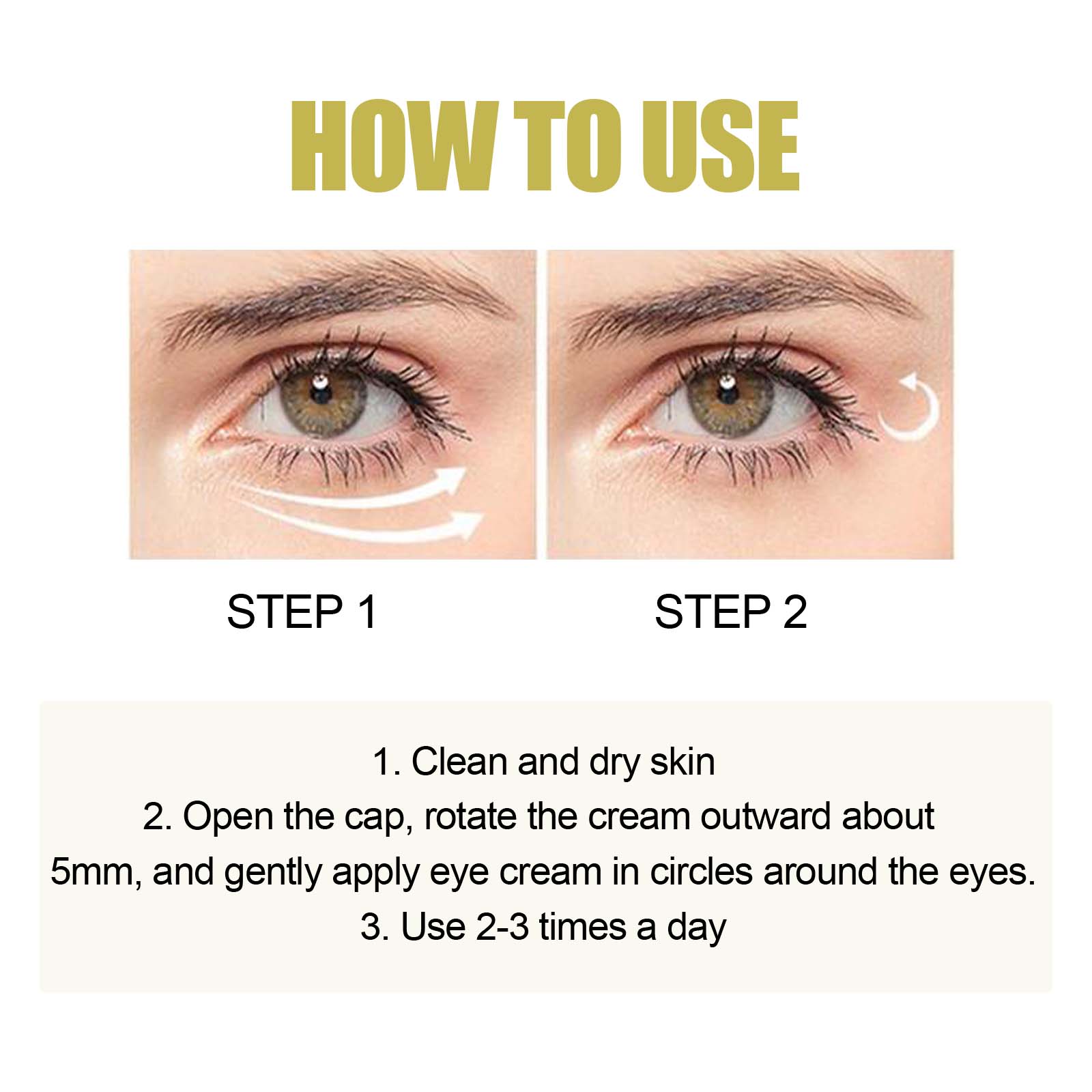Crema para ojos de caracol en  - Snail Cream Gel reseña y precio