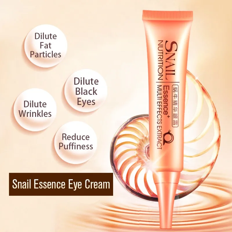 Laikou-Crema para ojos de cara - Snail Cream Gel reseña y precio